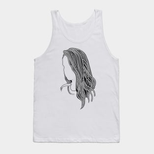 Black & white Elegant Art 17 Tank Top